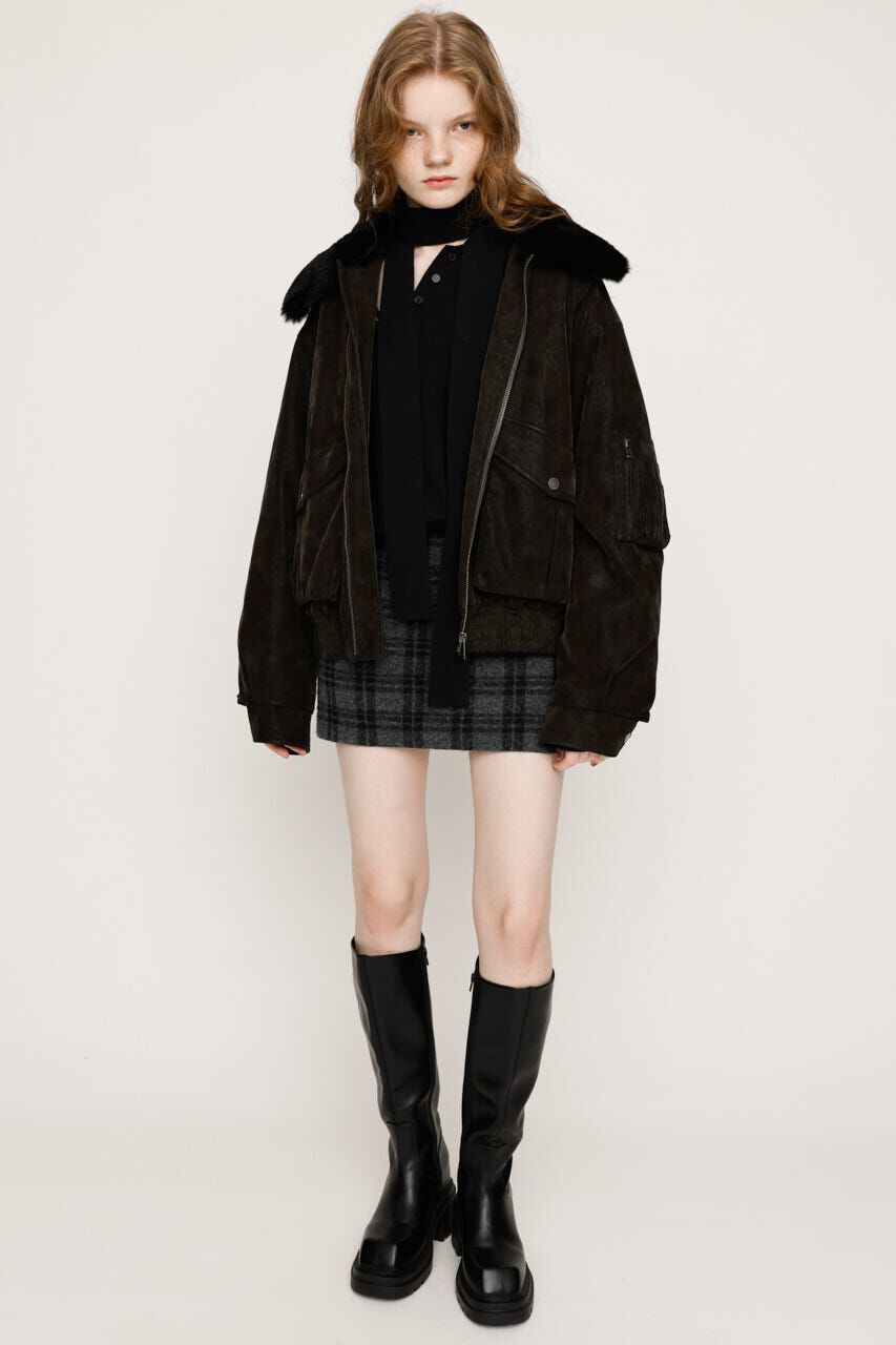 SLY「SHORTS IN KNIT ショートスカート」|スカート|