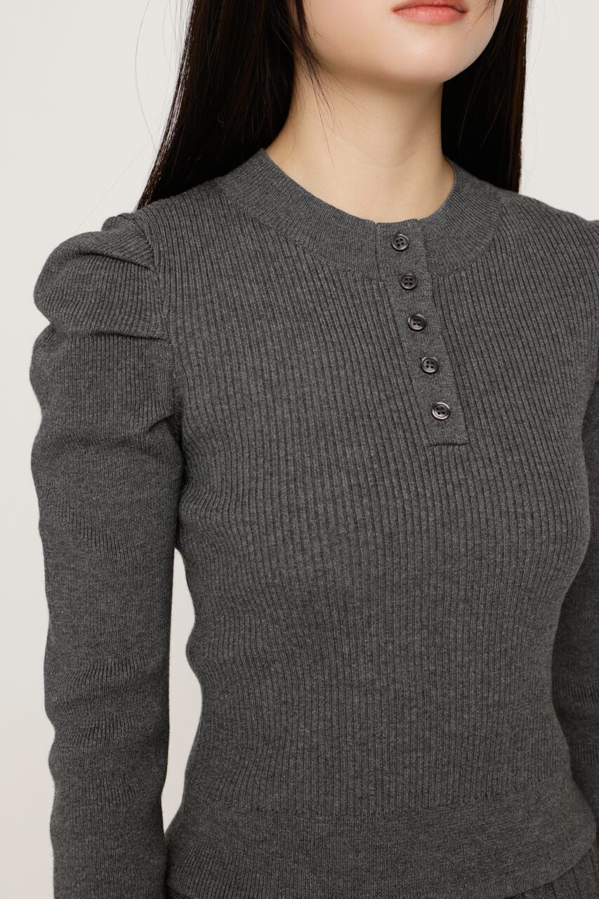 SLY「TUCK SLEEVE FLARE KNIT 2P」|ワンピース|