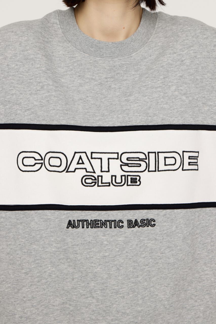 SLY「BLOCKING LINE LOGO SW トップス」|パーカー|