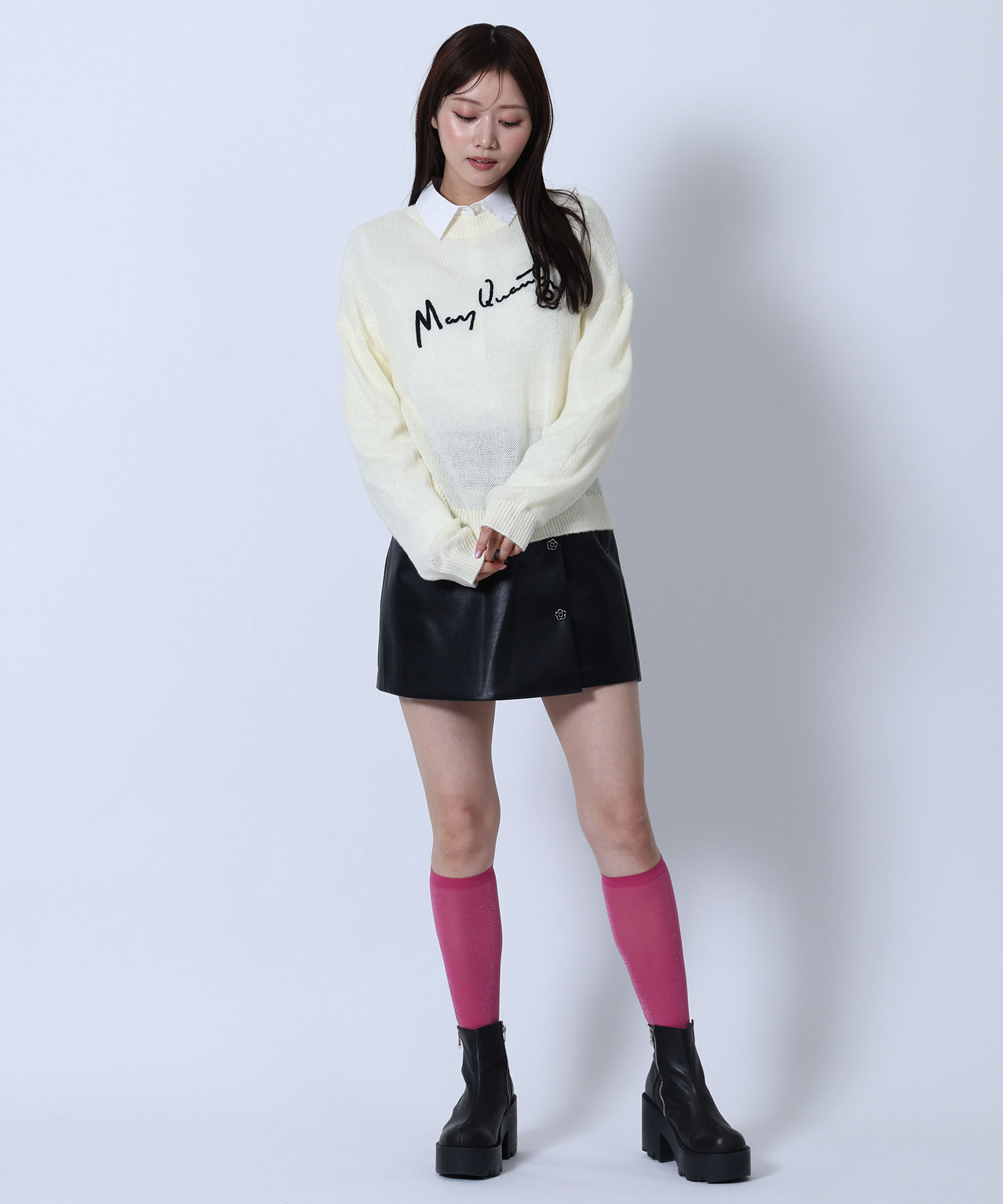 MARY QUANT「ラメハイ ソックス」|ソックス|