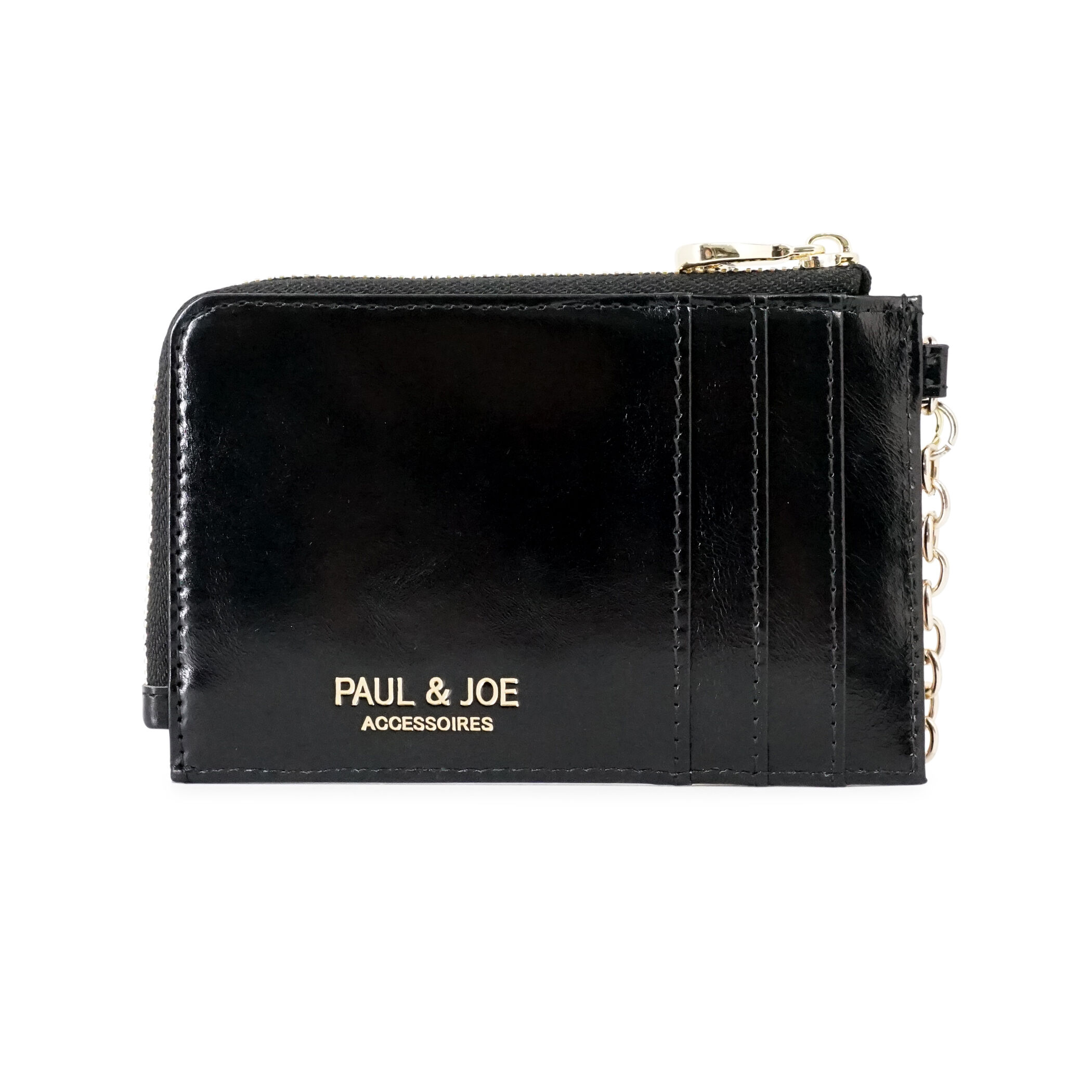 PAUL&JOE「パスコインケース／ＳＭＡＬＬ　ＣＡＴ　ＦＡＣＥ　ＭＥＴＡＬ」|定期入れ|