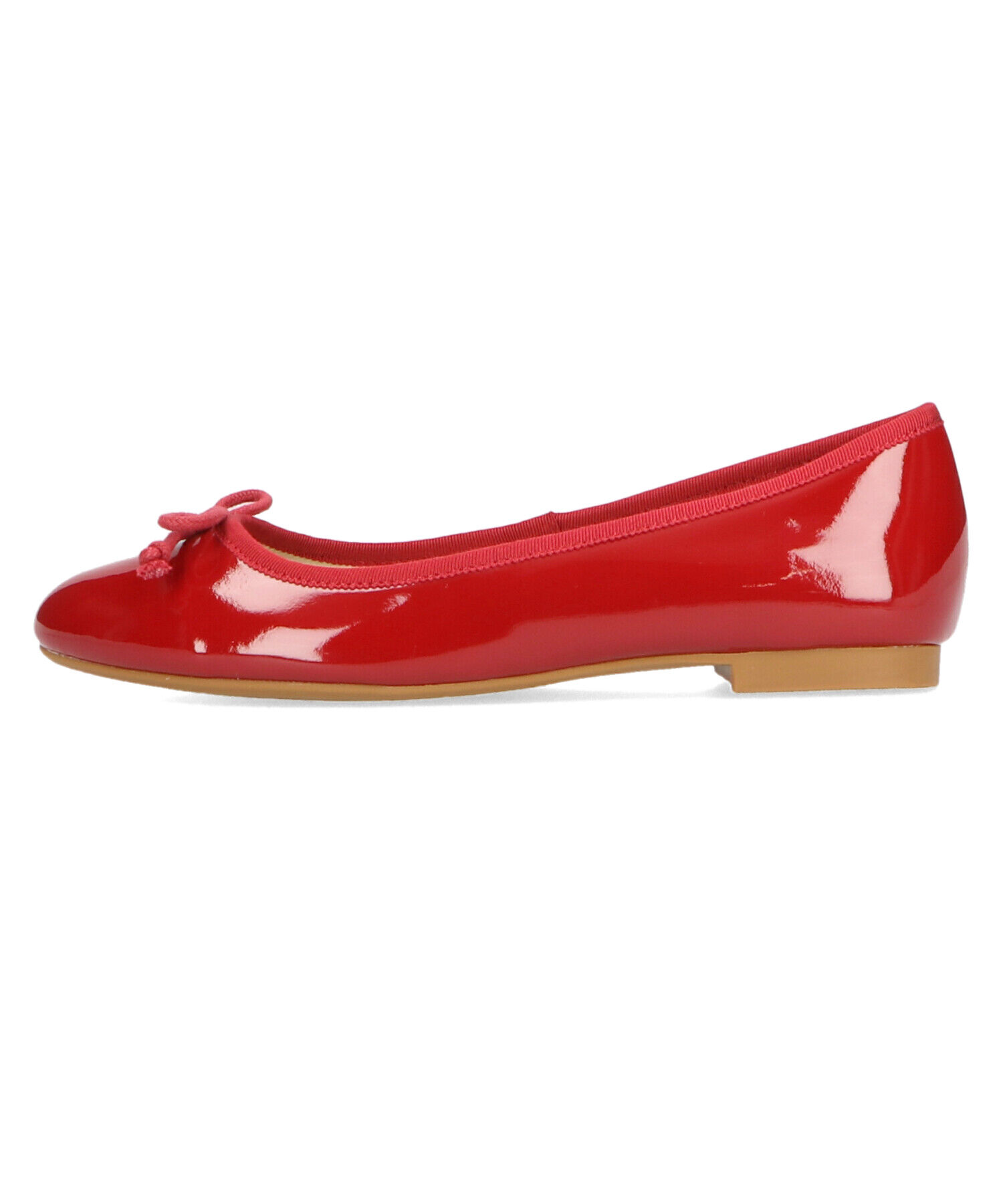 ORiental TRaffic「【 WEB限定 】 バレエシューズ /R-4006 パンプス フラット 厚手クッション エナメル ヒール1cm」|パンプス|