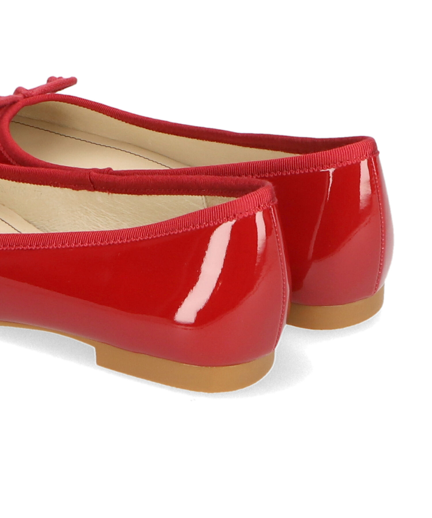 ORiental TRaffic「【 WEB限定 】 バレエシューズ /R-4006 パンプス フラット 厚手クッション エナメル ヒール1cm」|パンプス|