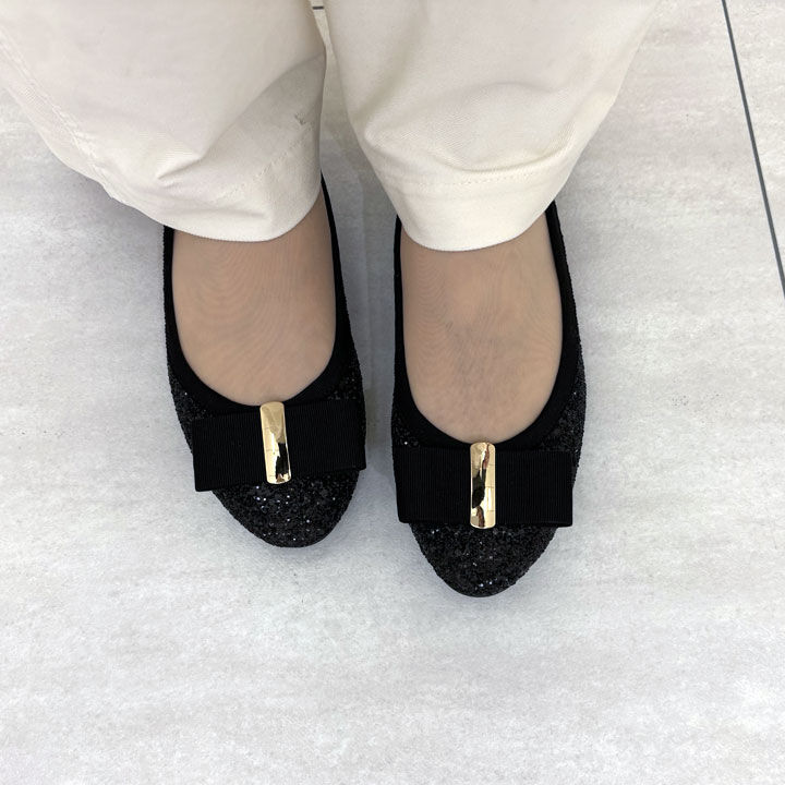 ダイアナ「リボンバレエシューズ　KW41103」|パンプス|