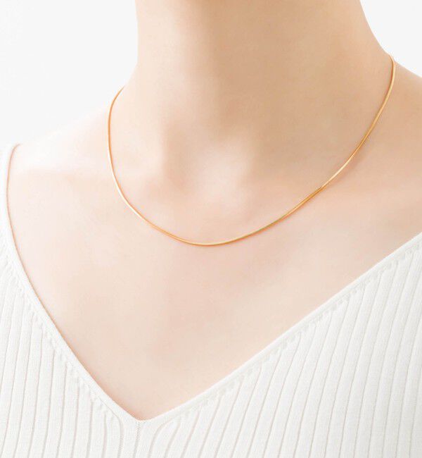 UNITED ARROWS「＜MARIHA＞Silent Rain 2連 チェーンネックレス」|ネックレス|