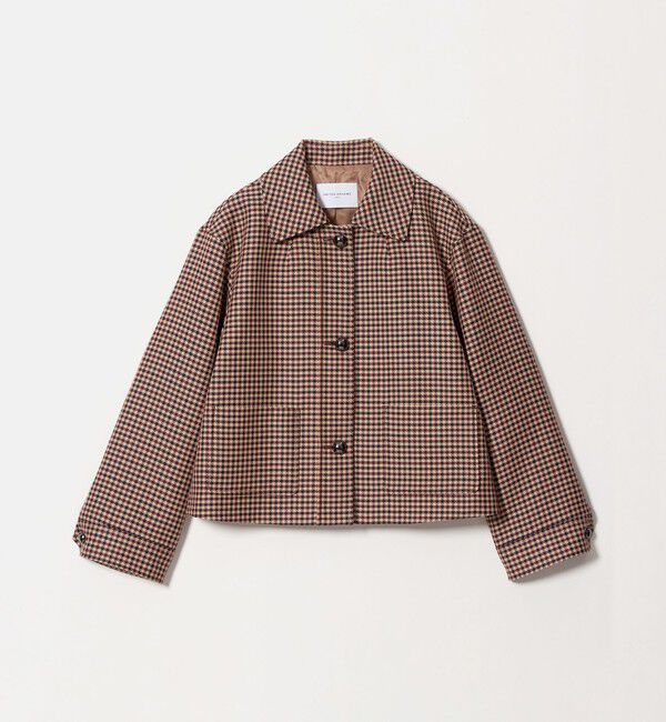 UNITED ARROWS「T/W ショート ジャケット」|ステンカラーコート|その他3
