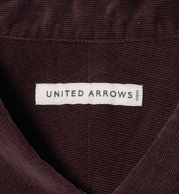 UNITED ARROWS「コーデュロイ レギュラーカラー シャツ」|シャツ・ブラウス|