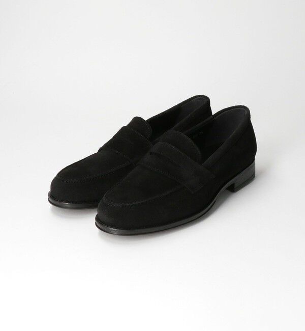 UNITED ARROWS green label relaxing「GLR ハッスイ スエード フレンチ ローファー -撥水-」|ローファー|