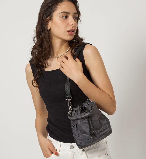UNITED ARROWS green label relaxing「MINI ハッスイ ドロスト 2WAY バッグ -はっ水-」|ショルダー・メッセンジャー|