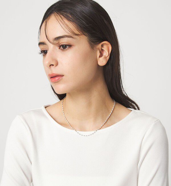 UNITED ARROWS green label relaxing「2連チェーン ポコポコチャーム ネックレス」|ネックレス|