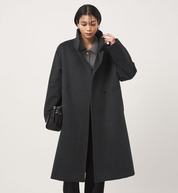 UNITED ARROWS green label relaxing「［size SHORT/TALLあり］＜1_OF MINE＞スタンドカラー ロング コート」|その他|