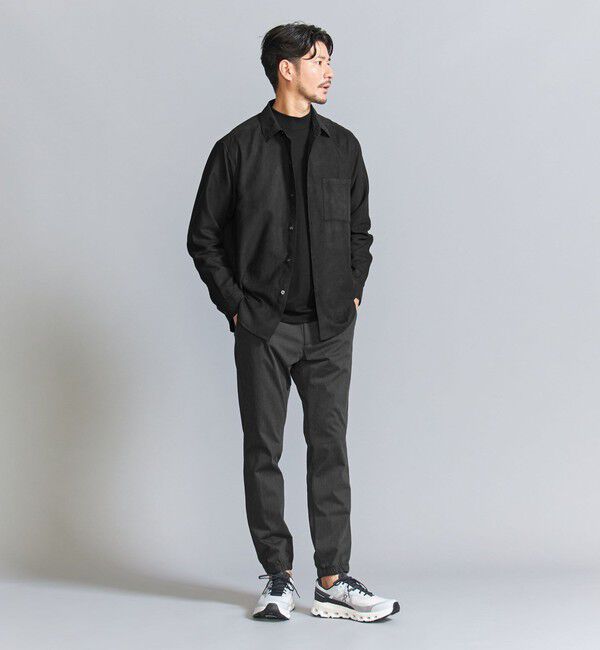 BEAUTY&YOUTH UNITED ARROWS「【WEB限定 WARDROBE SMART】スエードライク シャツ」|シャツ・ブラウス|