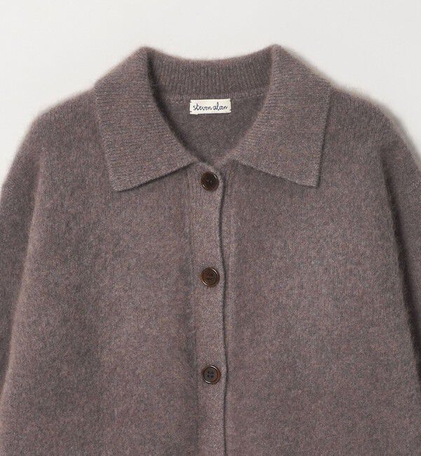 STEVEN ALAN「＜Steven Alan＞オーストラリアン ウール ミックス ニット カーディガン」|カーディガン|