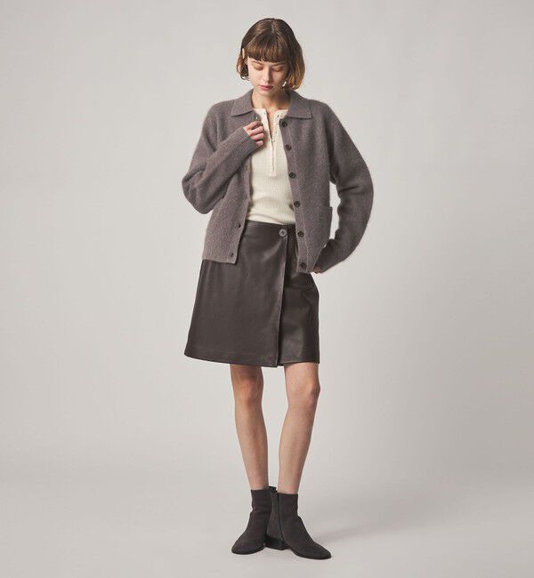STEVEN ALAN「＜Steven Alan＞オーストラリアン ウール ミックス ニット カーディガン」|カーディガン|