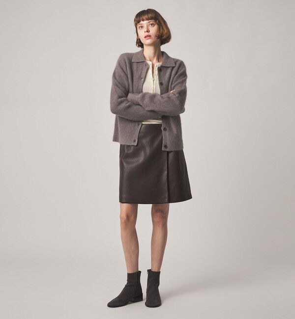 STEVEN ALAN「＜Steven Alan＞オーストラリアン ウール ミックス ニット カーディガン」|カーディガン|