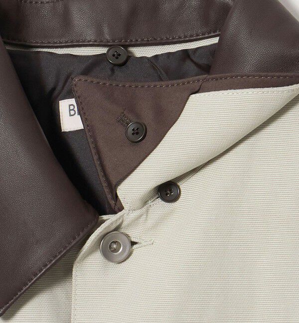 BEAUTY&YOUTH UNITED ARROWS「レザーカラー スムース ダック カバーオール」|その他|
