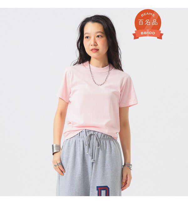 BEAMSBOY「ボーイ ベーシック Tシャツ」|Tシャツ・カットソー|PINK