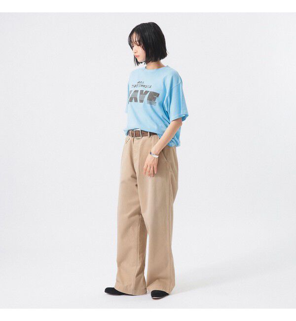 BEAMS SELECTION for WOMEN「【別注】SCREEN STARS / ロゴ プリント ショートスリーブ」|Tシャツ・カットソー|