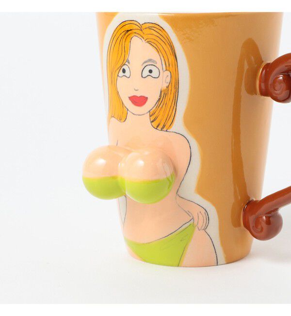 bPr BEAMS「Meelarp / BIG BOOBS マグカップ」|食器・キッチングッズ|