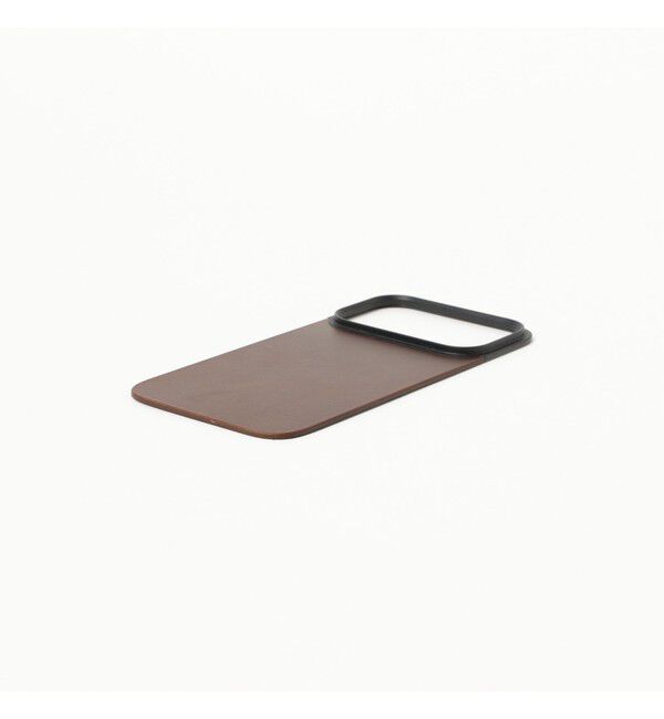 bPr BEAMS「NOMAD / Magnetic Leather Back iPhone17 Pro」|モバイルケース|