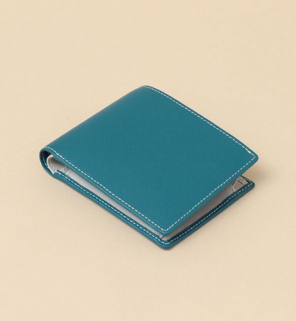 SHIPS「【WEB限定】SHIPS:【SAFFIANO LEATHER】2トーン 2つ折 ウォレット（財布）」|財布|