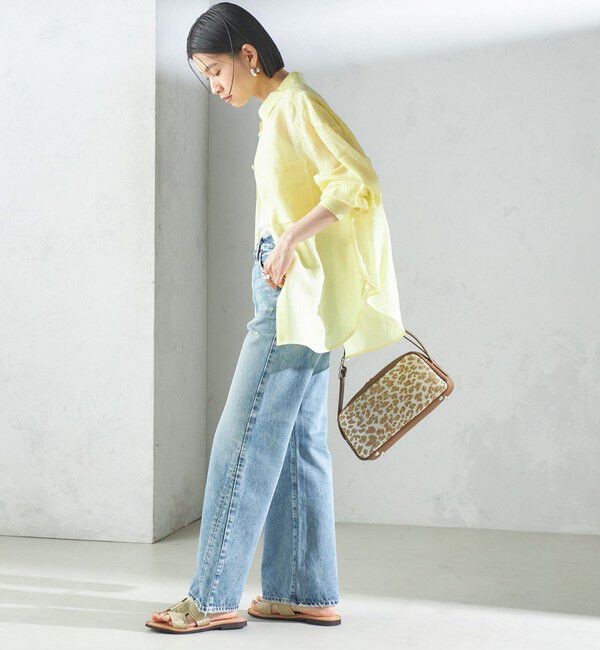 SHIPS for women「〈手洗い可能〉IMPERIAL LINEN オーバー シャツ」|シャツ・ブラウス|