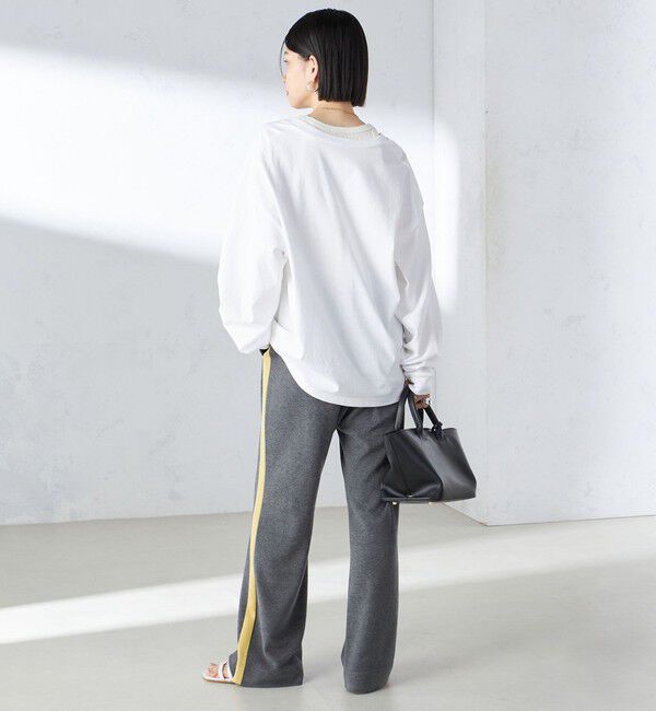 SHIPS for women「【SHIPS別注】onit:ライン イージー パンツ」|その他|