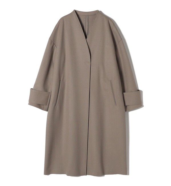 SHIPS for women「MANTECO ノーカラー コート」|ノーカラーコート|
