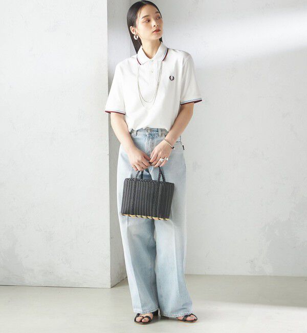 SHIPS for women「FRED PERRY:M12 TWIN TIPPED SHIRT」|ポロシャツ|