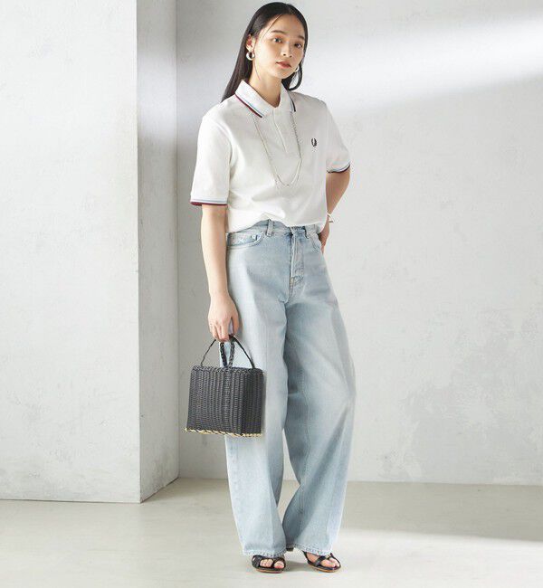 SHIPS for women「FRED PERRY:M12 TWIN TIPPED SHIRT」|ポロシャツ|