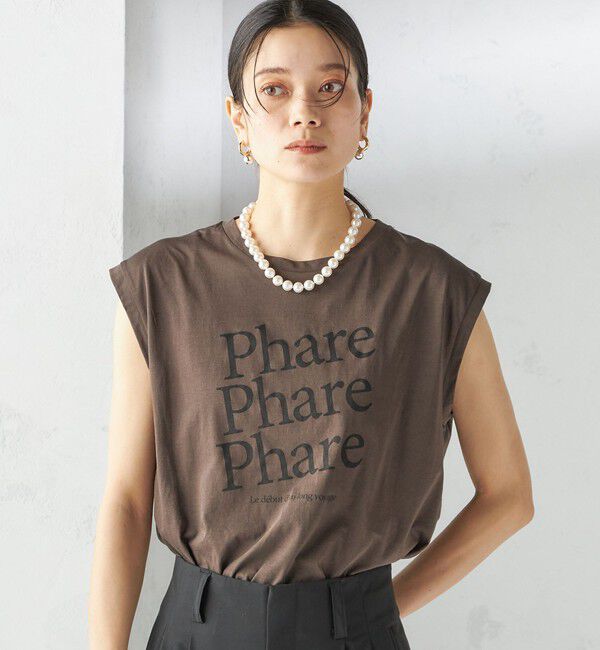SHIPS for women「プラチナ ヴェール フレンチ スリーブ TEE」|Tシャツ・カットソー|