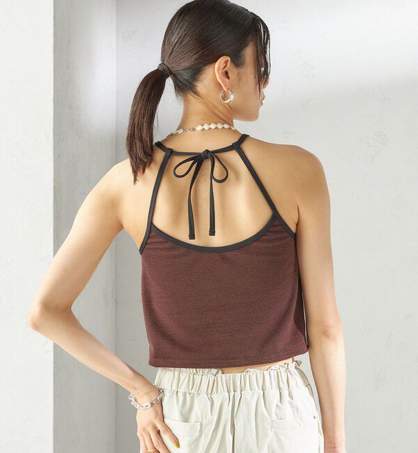 SHIPS for women「maroba:〈手洗い可能〉ホルター ネック セパレート スイム ウェア」|その他|
