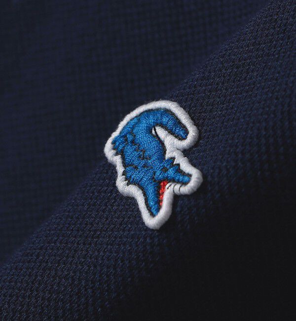 SHIPS any「《一部追加予約》【SHIPS any別注】LACOSTE:〈洗濯機可能〉ピケ クルーネック ロンT 26AW」|Tシャツ・カットソー|