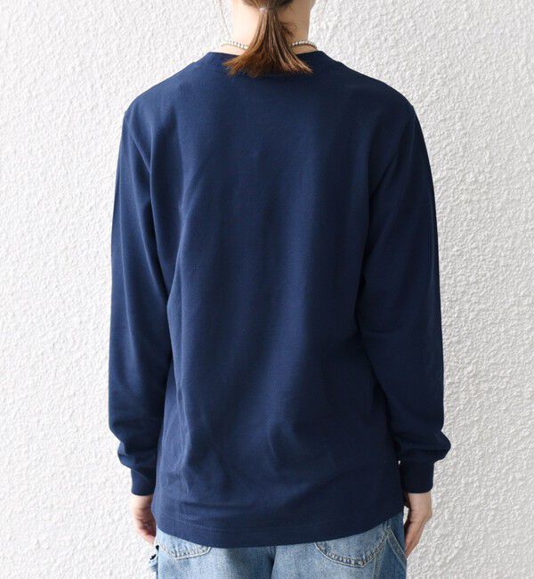 SHIPS any「《一部追加予約》【SHIPS any別注】LACOSTE:〈洗濯機可能〉ピケ クルーネック ロンT 26AW」|Tシャツ・カットソー|