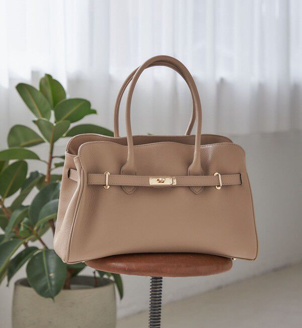 SHIPS for women「【SHIPS別注】MILOS: 金具付き ベルト トート M」|トートバッグ|
