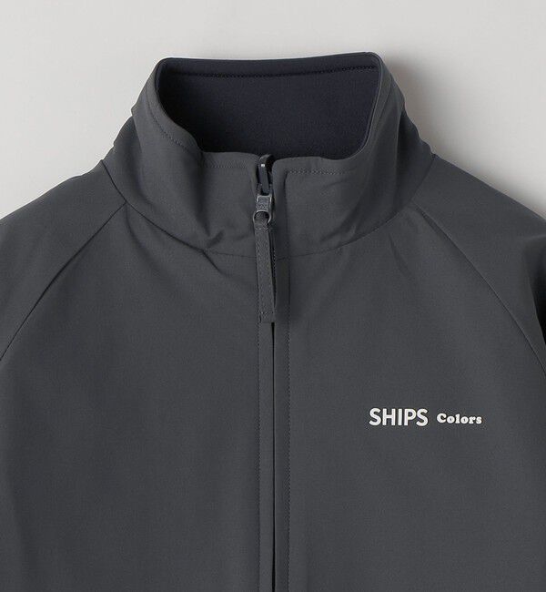 SHIPS Colors 「SHIPS Colors:110～150cm/ 〈洗濯機可能〉リバーシブル ジップブルゾン◇」|ブルゾン・スタジャン|