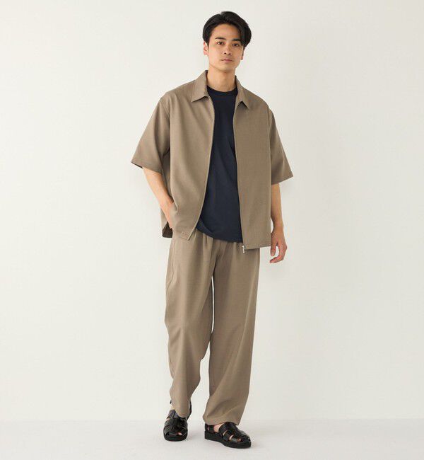 SHIPS Colors 「SHIPS Colors:〈吸水速乾・洗濯機可能〉2WAY ストレッチ ワイド パンツ◇」|その他|