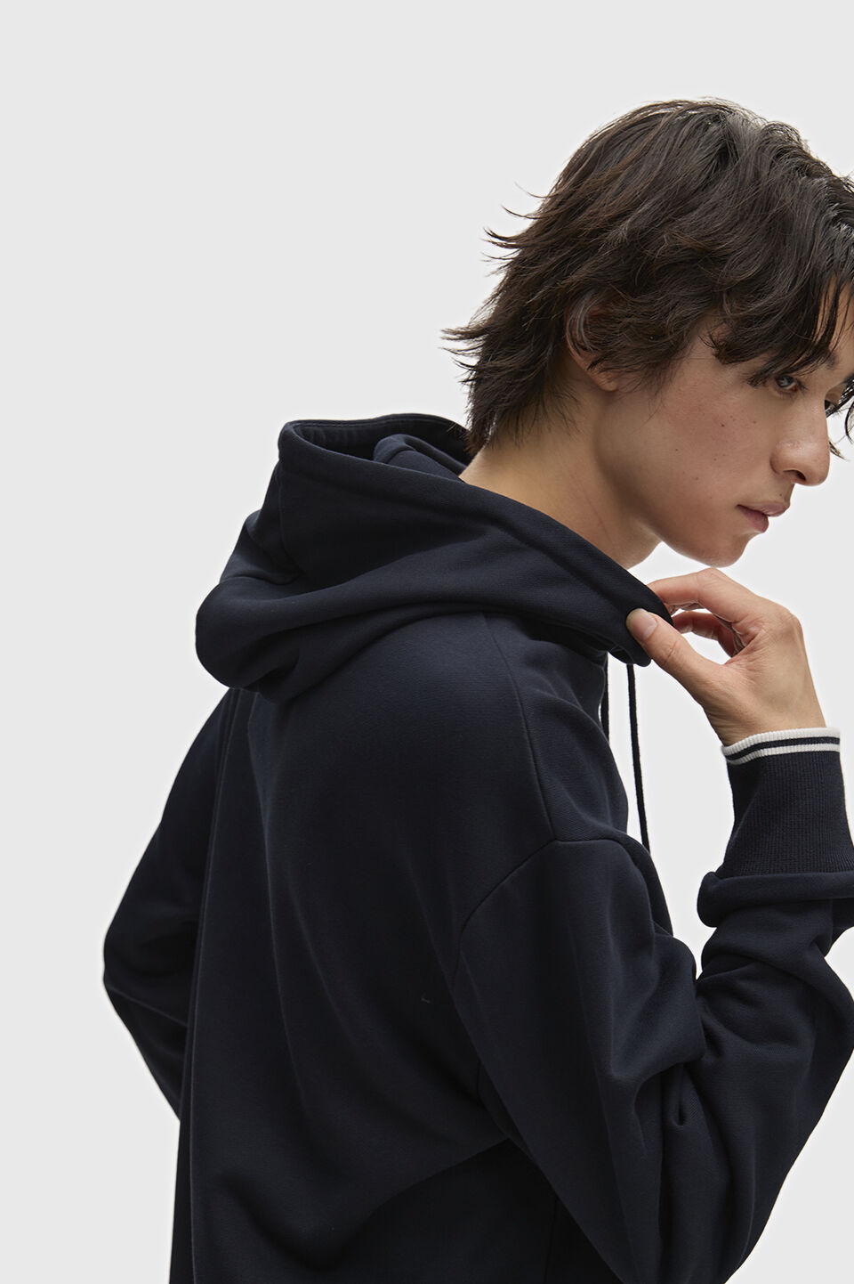FRED PERRY 「FRED PERRY／Tipped Hooded Sweatshirt／ワンポイントロゴ フードスウェット」|スウェット・ジャージ|