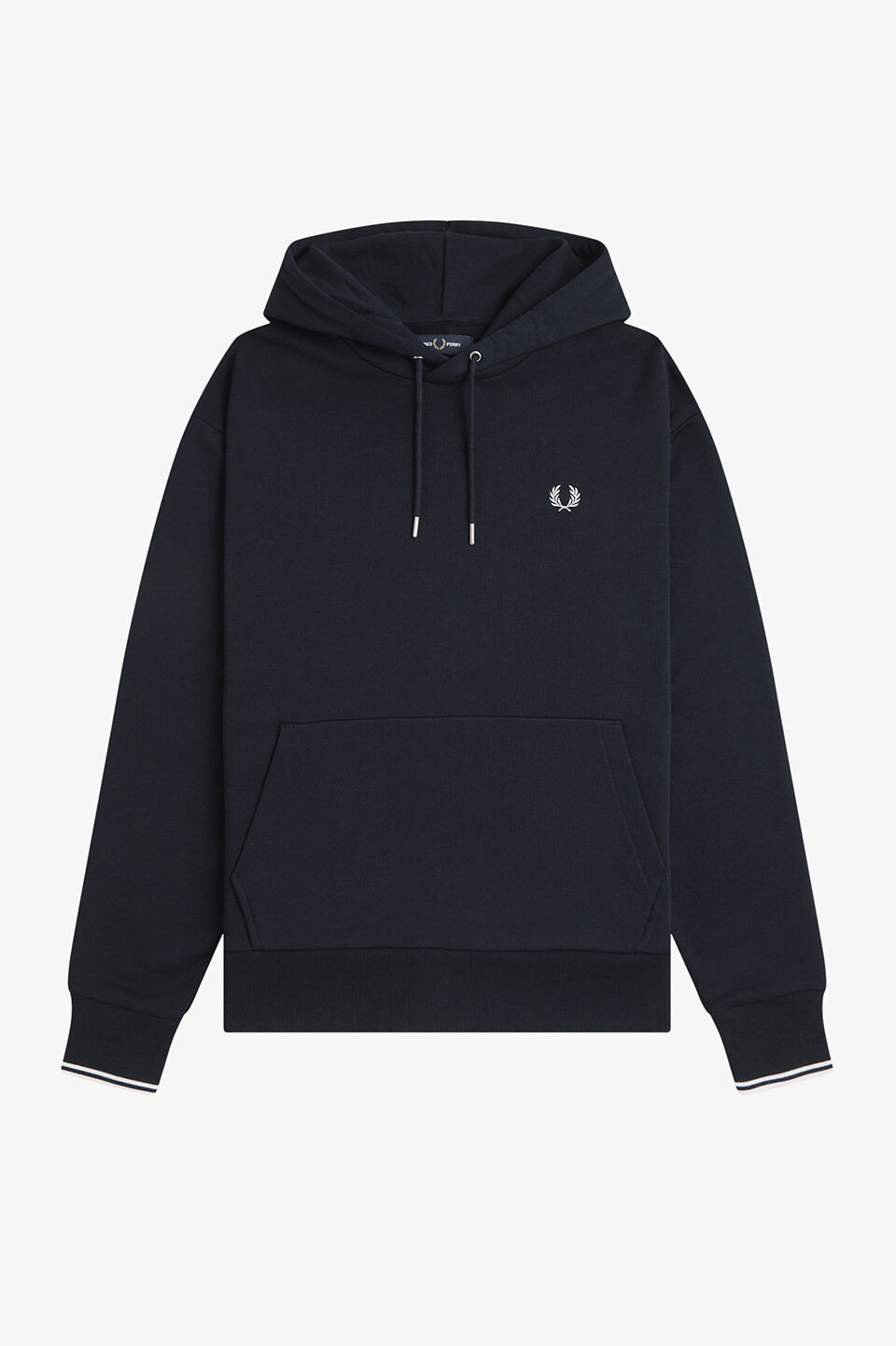 FRED PERRY 「FRED PERRY／Tipped Hooded Sweatshirt／ワンポイントロゴ フードスウェット」|スウェット・ジャージ|