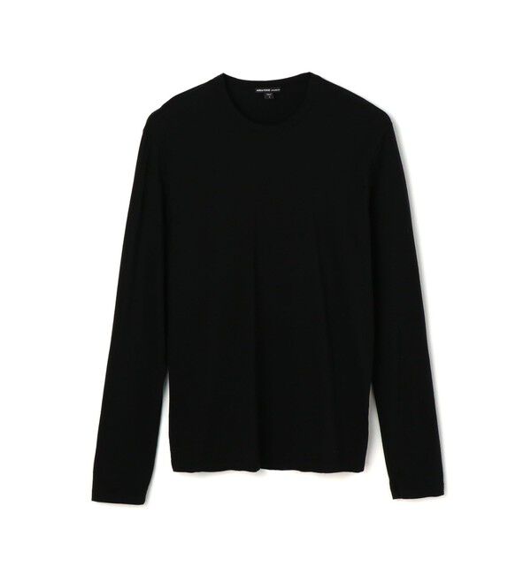 JAMES PERSE「リュクス ジャージークルーネックプルオーバー MELJ3246」|Tシャツ・カットソー|19 ブラック