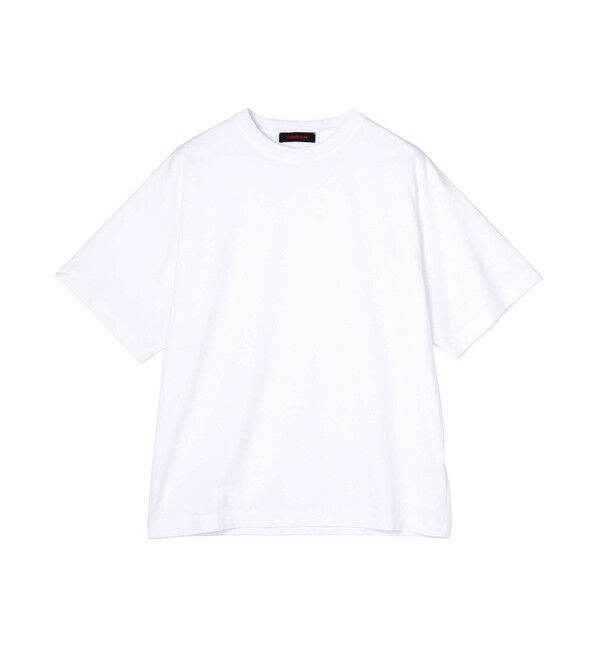 CABaN「CABaN コットン ドロップショルダークルーネックプルオーバー」|Tシャツ・カットソー|11 ホワイト