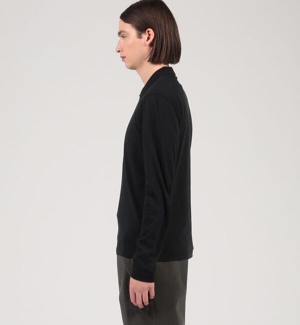 JAMES PERSE「ラックスロータス ロングスリーブポロシャツ MELJ3347」|ポロシャツ|
