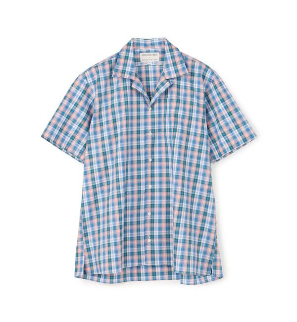 TOMORROWLAND BUYING WEAR「【別注】INDIVIDUALIZED SHIRTS コットン キャンプカラーシャツ」|シャツ・ブラウス|66 ブルー系