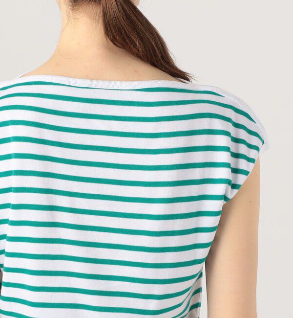 TOMORROWLAND GOODS「【別注】Le minor&times;GALERIE VIE ボートネックフレンチスリーブトップス」|Tシャツ・カットソー|