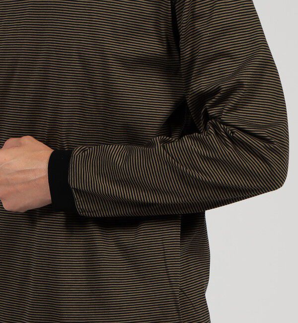 TOMORROWLAND MENS「オーガニックコットン クルーネックボーダーTシャツ」|Tシャツ・カットソー|