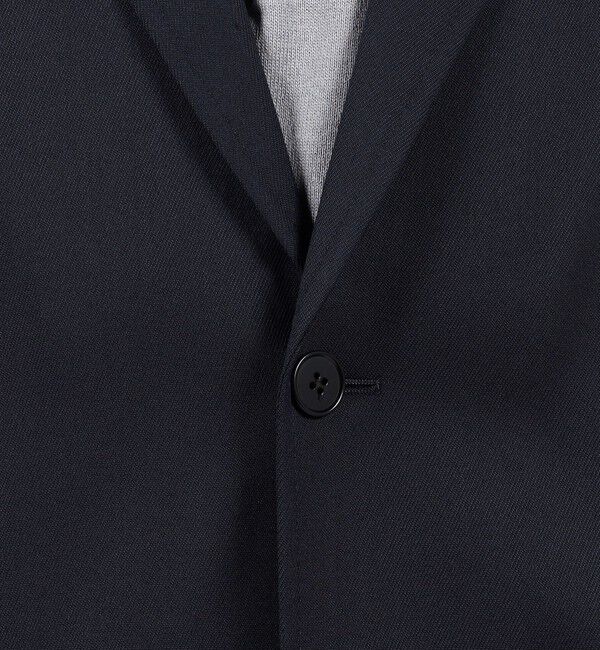 TOMORROWLAND MENS「ウールポリエステル シングルブレステッド 2Bジャケット V.B.CANONICO」|テーラードジャケット|