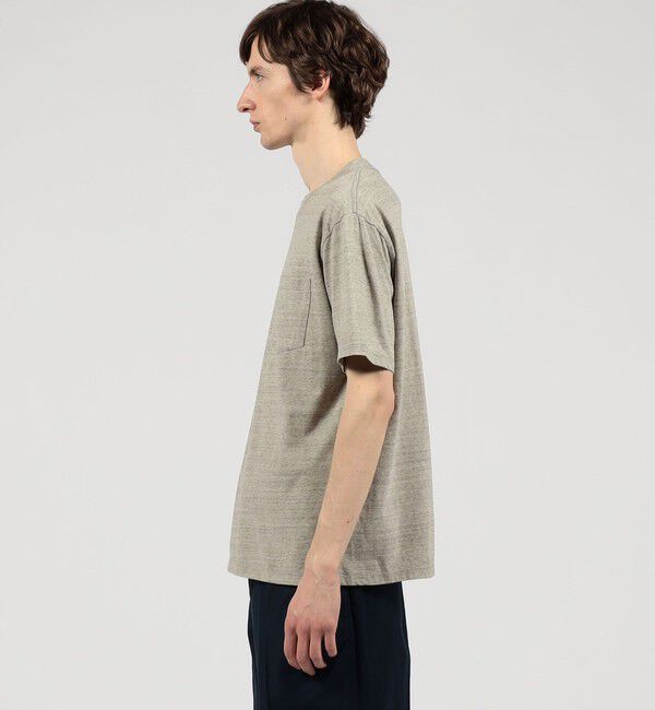TOMORROWLAND MENS「オーガニックコットン クルー ハーフスリーブカットソー」|Tシャツ・カットソー|
