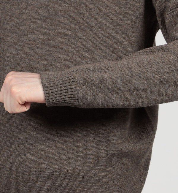 TOMORROWLAND MENS「TOMORROWLAND tricot メリノベーシック モックネックプルオーバー」|ニット・セーター|