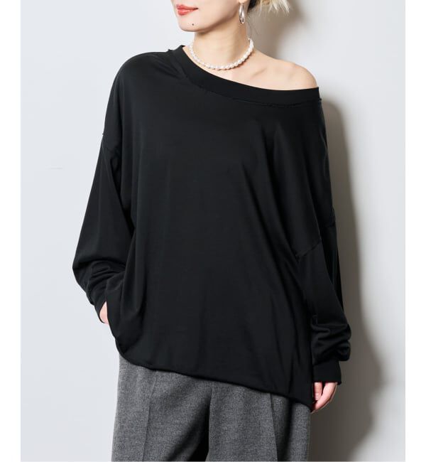  「《追加5》HIGH GAUGE URAKE PULLOVER：カットソー」|Tシャツ・カットソー|ブラック