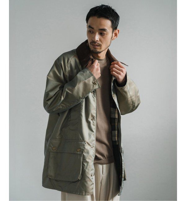 EDIFICE「Barbour for MARKAWARE & EDIFICE 別注 タマムシ BEDALE/ビデイル "SOLARO"」|その他|
